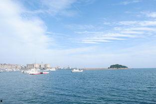 山东看海网红打卡地,海天一色，美景如画